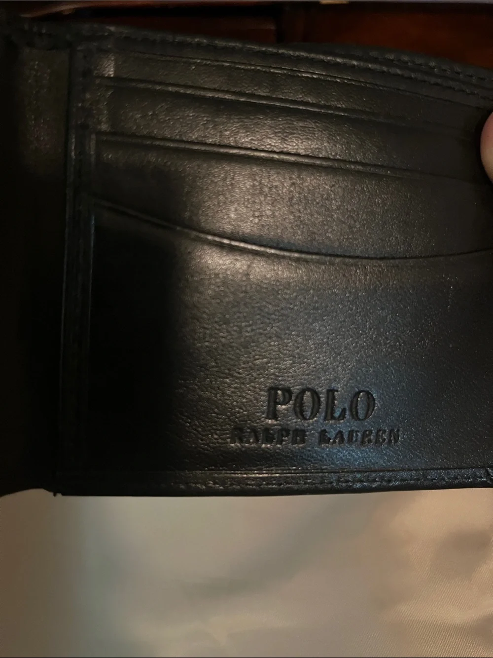 POLO RALPH LAUREN Men’s Leather Bifold Wallet